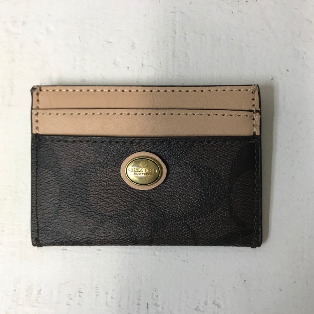 Coach card case